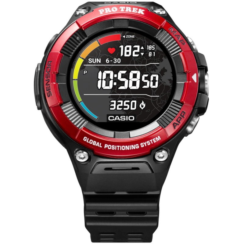 Zegarek sportowy Casio Pro Trek Smartwatch WSD-F21HR -RDBGE